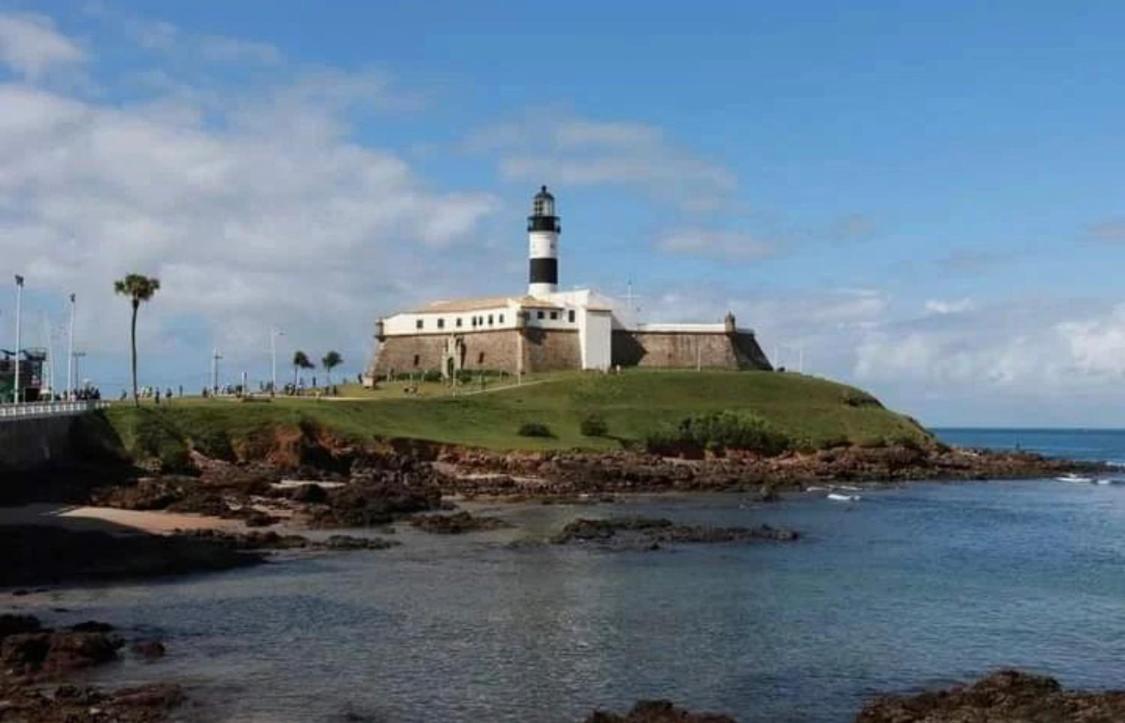 サルバドールTorres House Smart Barra, Frente Mar, Wifi, Novo!!アパートメント エクステリア 写真